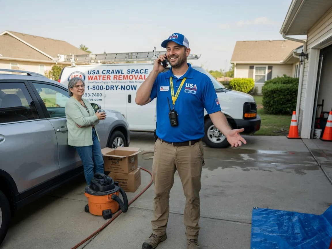 Crawl Space Water Removal Gwynneville, IN FAQs